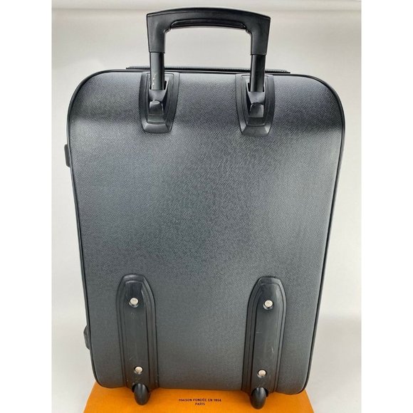 LOUIS VUITTON Luggage Taiga Pegase 60 Ardoise Rolling Suitcase Carryon - Picture 4 of 12
